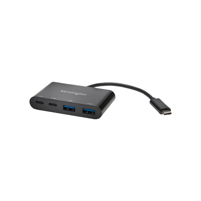 Kensington CH1000 USB-C Hub 4-poorten Zwart