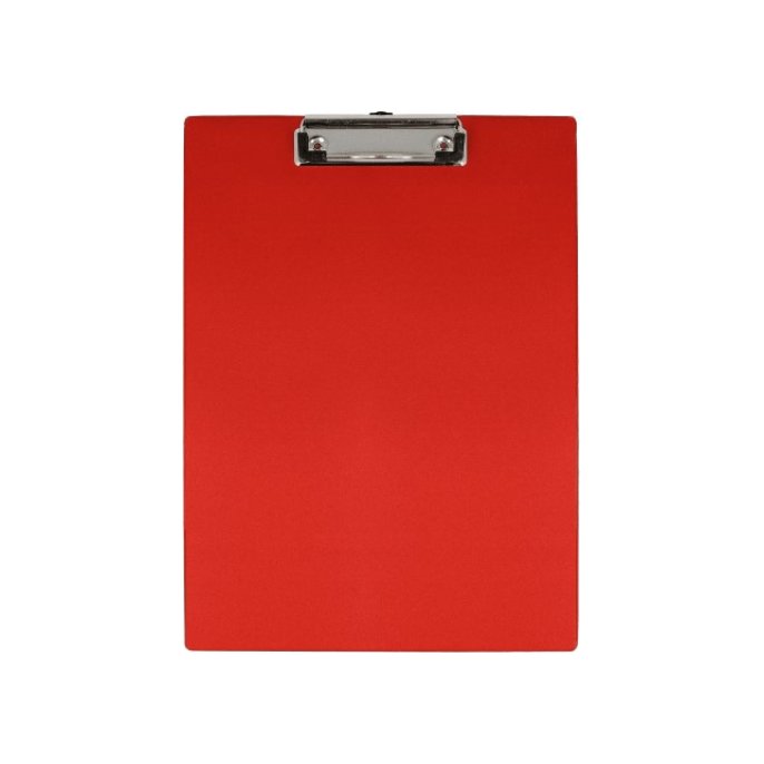 Klembord A4 PVC Rood