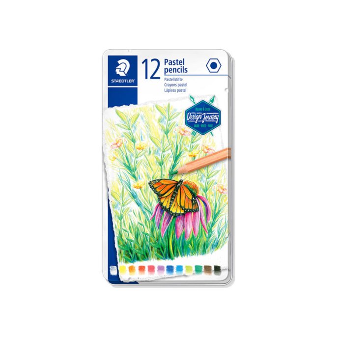 Kleurpotlood STAEDTLER pastel (12 stuks)