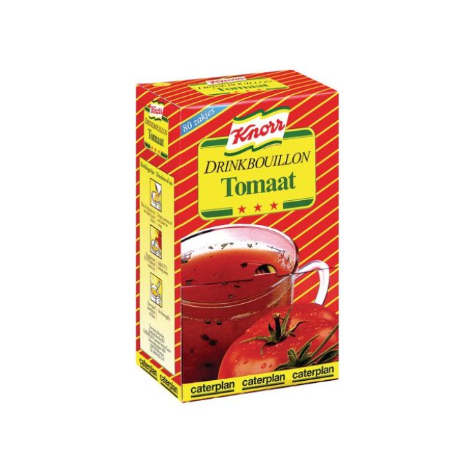 Knorr Drinkbouillon Tomaat 175 ml (pak 80 stuks)