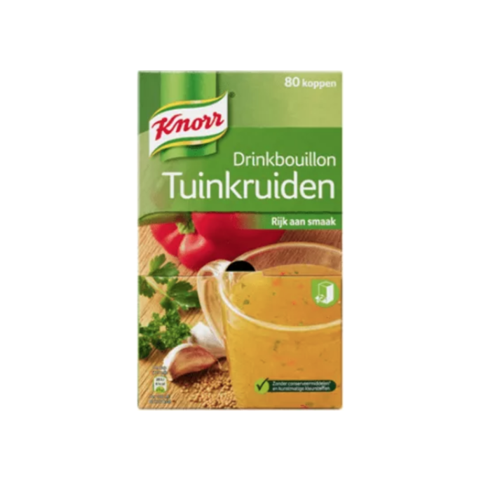 Knorr Drinkbouillon Tuinkruiden (pak 80 stuks)