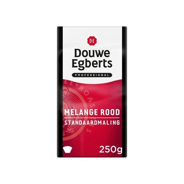 DOUWE EGBERTS Koffie Standaardmaling rood 250g