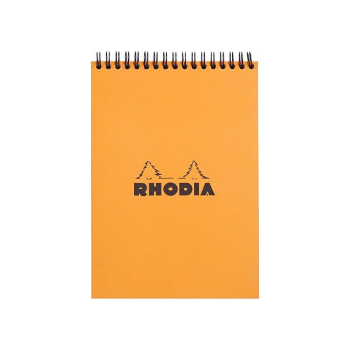 Kop spiraalblok Rhodia A5 gelijnd (5 stuks)