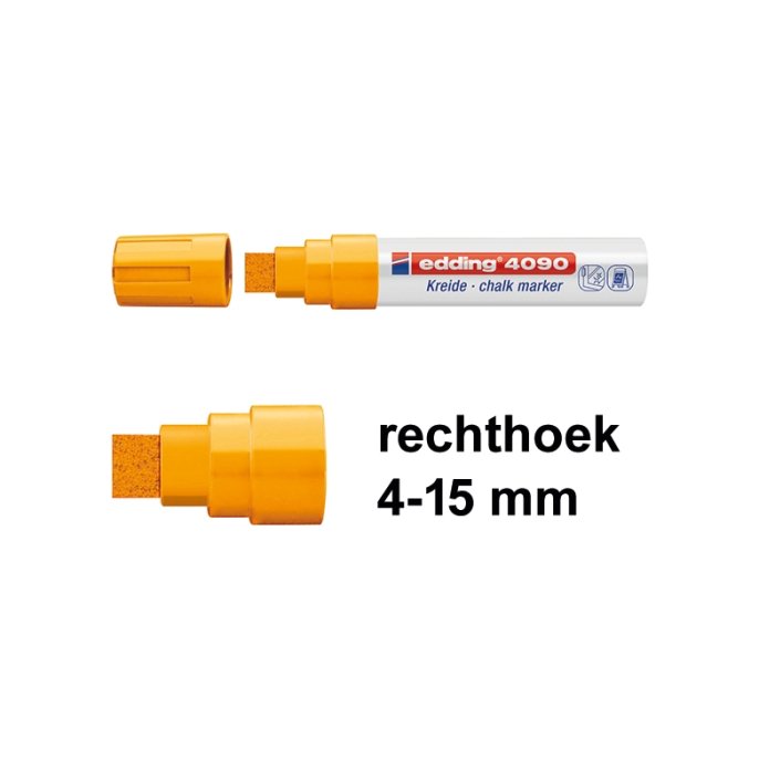 Krijtstift EDDING 4090 4-15 neonor/ds5