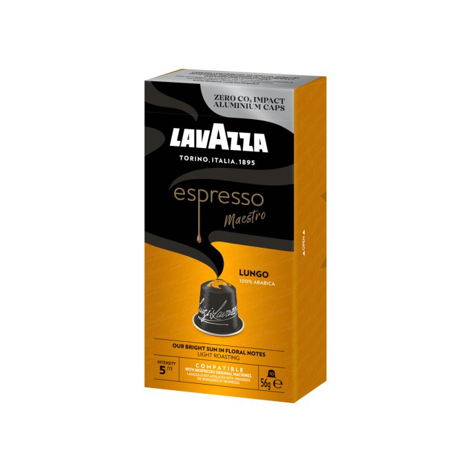 LAVAZZA Koffiecups Espresso Lungo capsules (10 stuks)