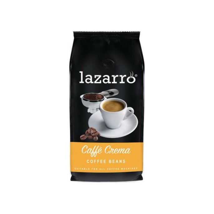 LAZARRO Caffé Crema Koffiebonen (pak 1000 gram)