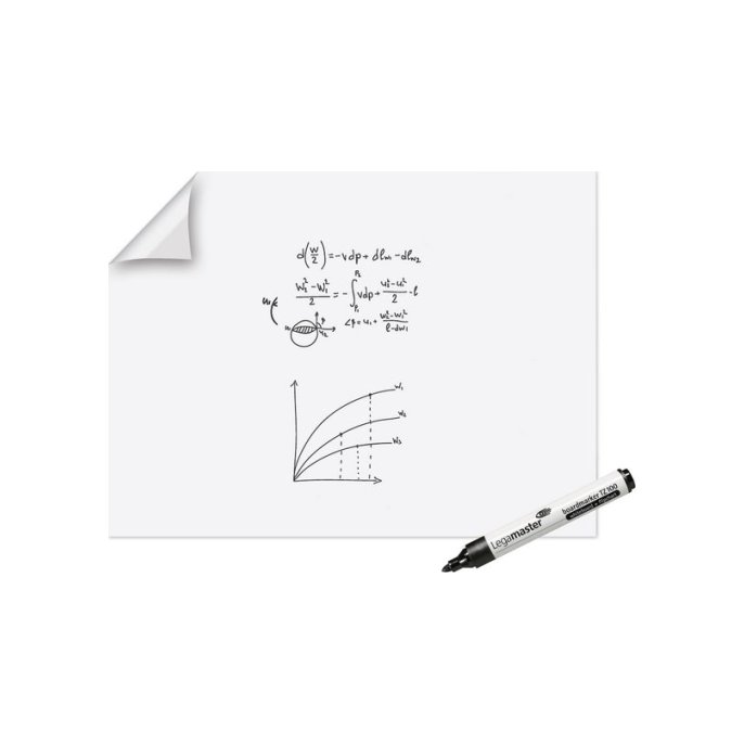 LEGAMASTER Magic-Chart XL Whiteboardfolie PP 900 x 1200 mm (rol 15 vel)