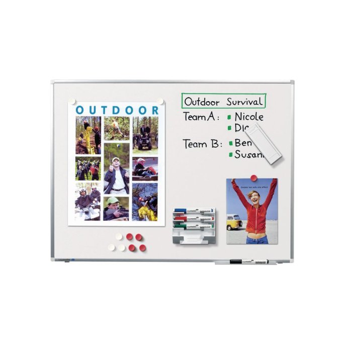 LEGAMASTER Premium Plus Whiteboard Magnetisch Email 1200 x 1800 mm