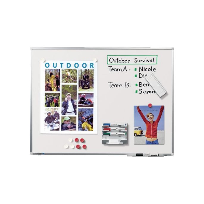 LEGAMASTER Premium Plus Whiteboard Magnetisch Email 600 x 900 mm