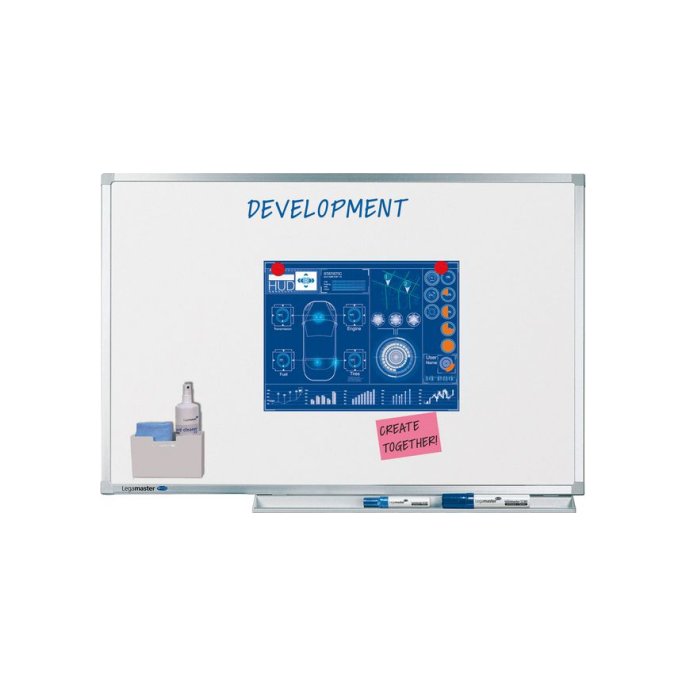 LEGAMASTER Professional Whiteboard Magnetisch Email 1200 x 3000 mm