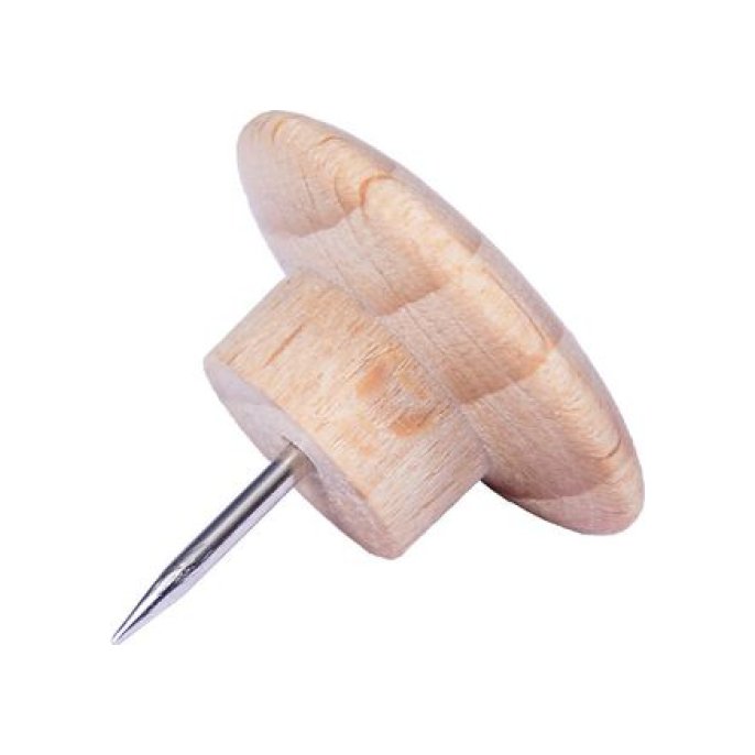 LEGAMASTER WOODEN Push-Pin Hout (pak 25 stuks)