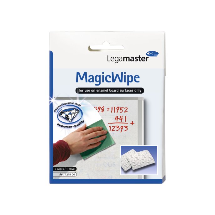 LEGAMASTER Whiteboard MagicWipe Reinigingsdoekjes (set 3 stuks)