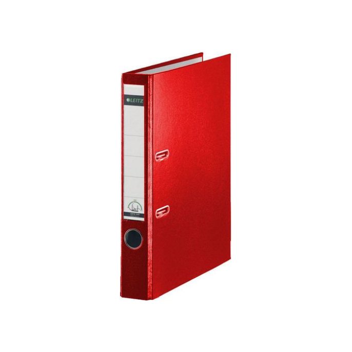 LEITZ 180° Ordner A4 Rugbreedte 50 mm Karton met PP Rood