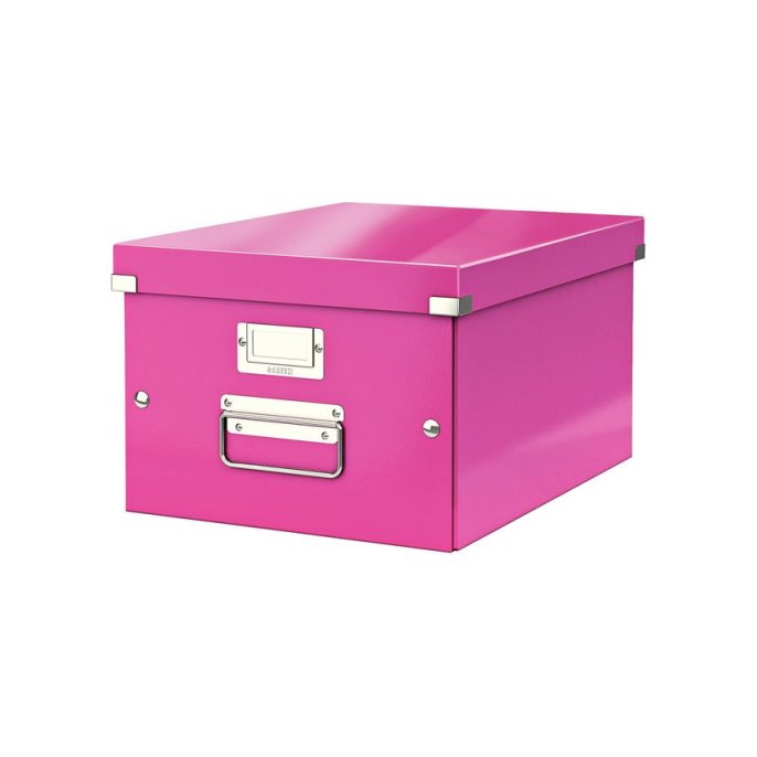 LEITZ Archiefdoos Click & Store middelgroot Roze