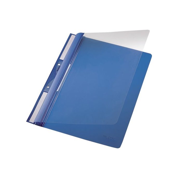 LEITZ Snelhechtmap A4 PVC 250 vel Blauw