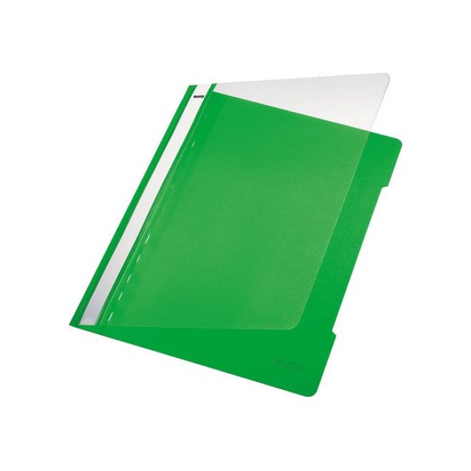 LEITZ Snelhechtmap A4 PVC 250 vel Lichtgroen (pak 25 stuks)