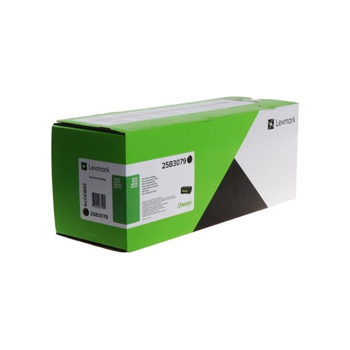 LEXMARK Toner 25B307 zwart