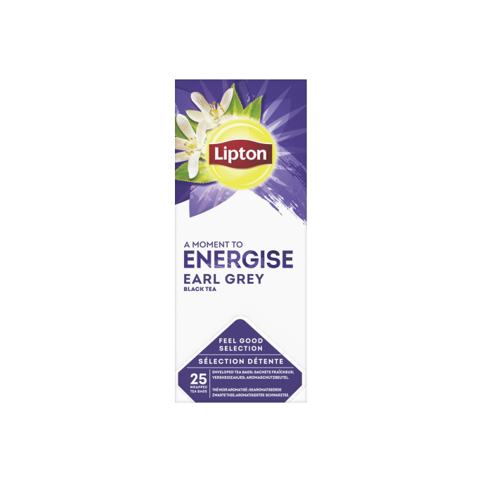 LIPTON Thee Feel Good Selection Earl Grey (6x25 stuks)