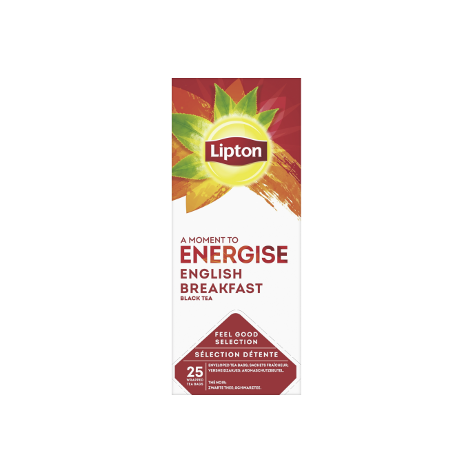 LIPTON Thee Feel Good Selection English Breakfast (6x25 stuks)