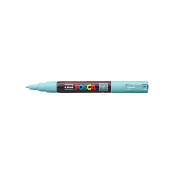 Lakmarker Uni Posca 0.7-1mm aqua gr/pk6