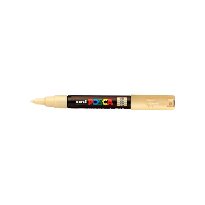 Lakmarker Uni Posca 0.7-1mm beige/pk6