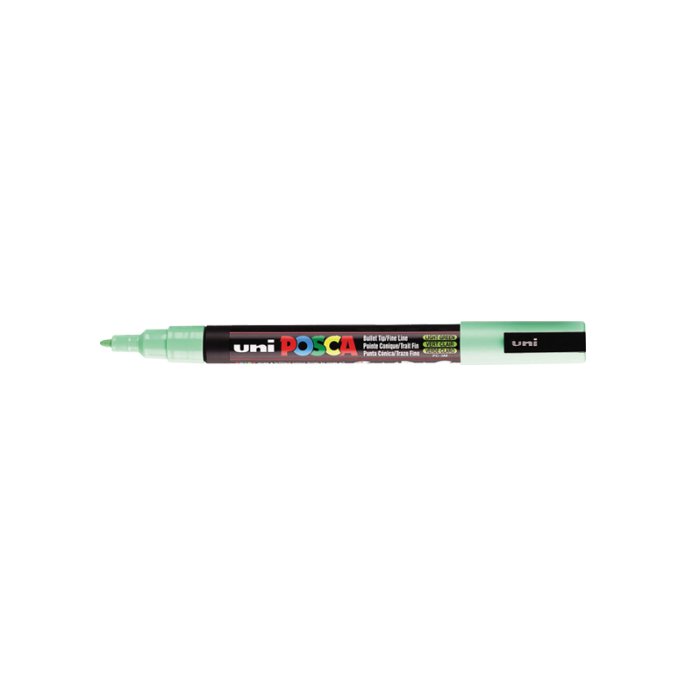 Lakmarker Uni Posca 0.9-1.3mm l gr/pk6