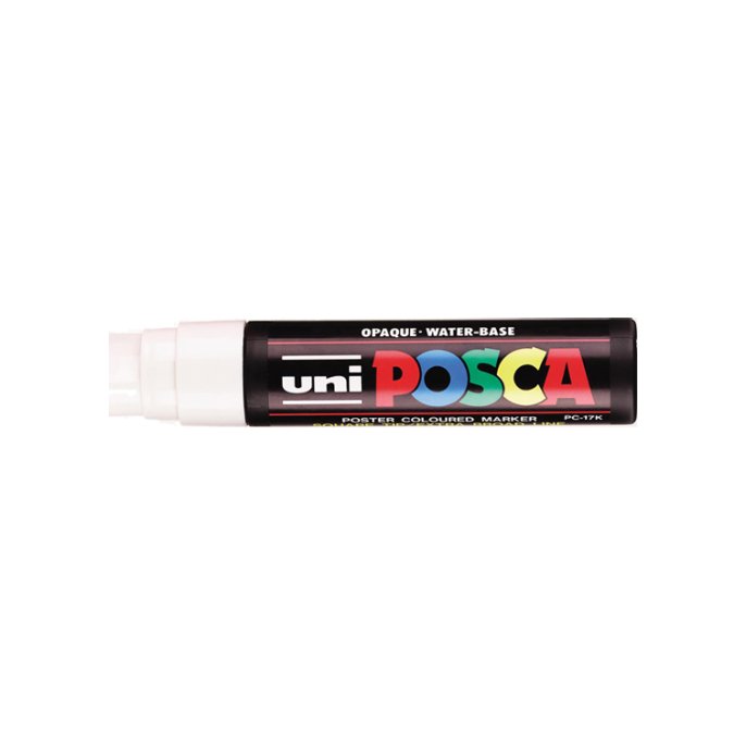 Lakmarker Uni Posca 15 mm wit (5 stuks)