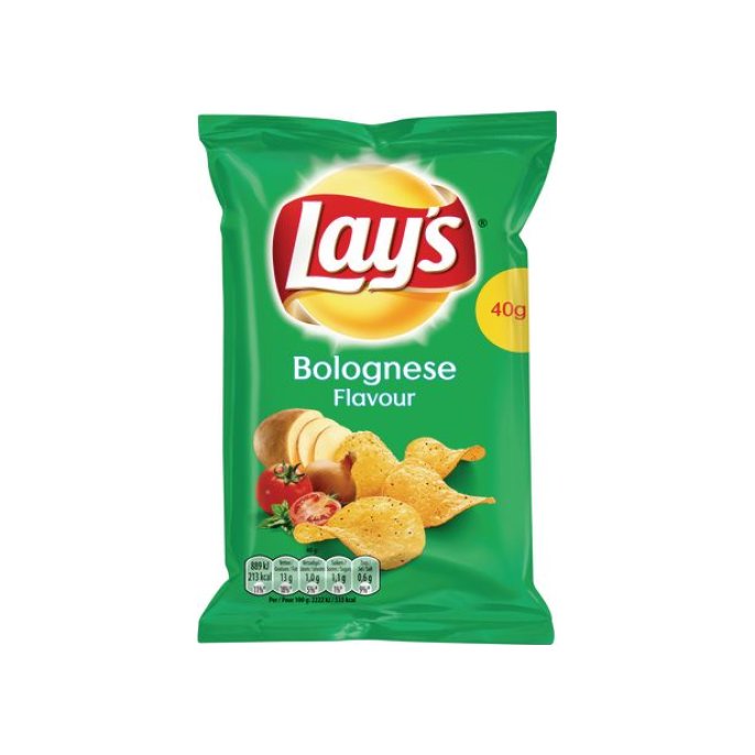 Lays Bolognese Chips 40 gr (doos 20 x 40 gram)