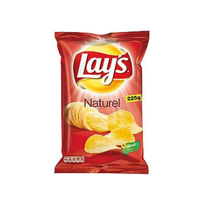 Lays Naturel Chips 40 gr (doos 20 stuks)