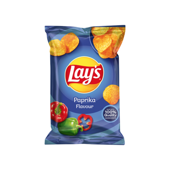 Lays Paprika Chips (doos 20 stuks)