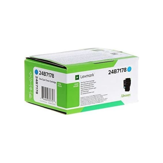 Lexmark 24B7178 Toner Cyaan