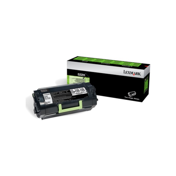 Lexmark 522HE Toner Zwart