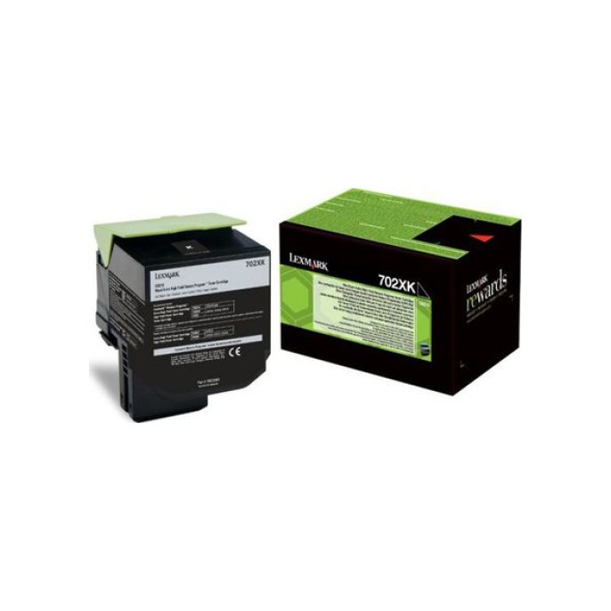 Lexmark 702XY Toner Zwart