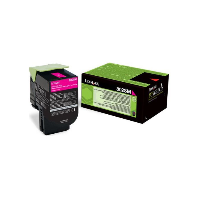 Lexmark 802 Toner Magenta