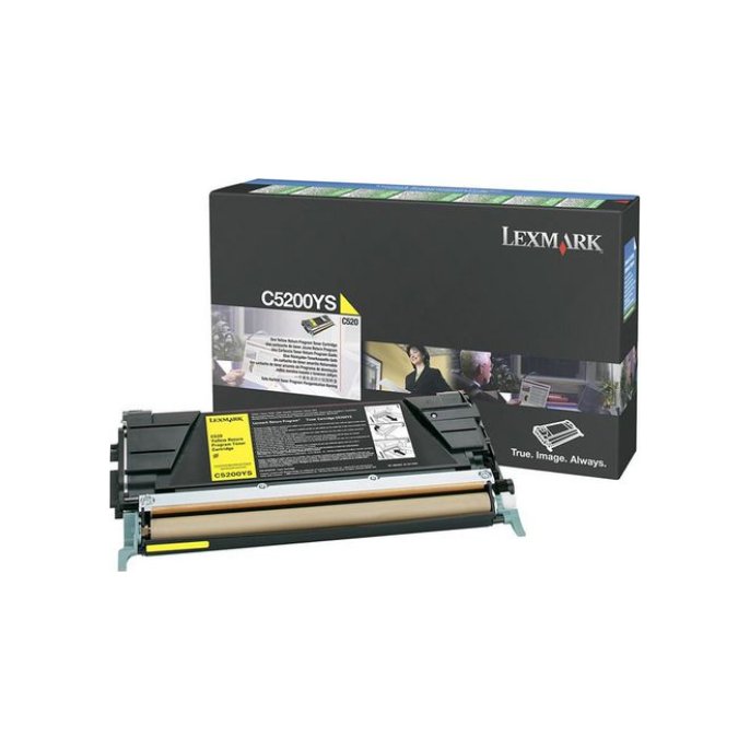 Lexmark C5200YS Toner Geel