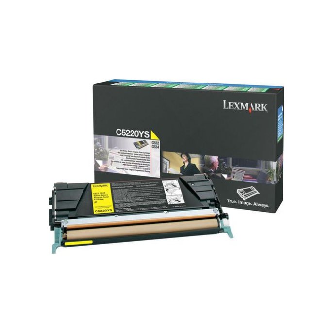 Lexmark C522 Toner Geel