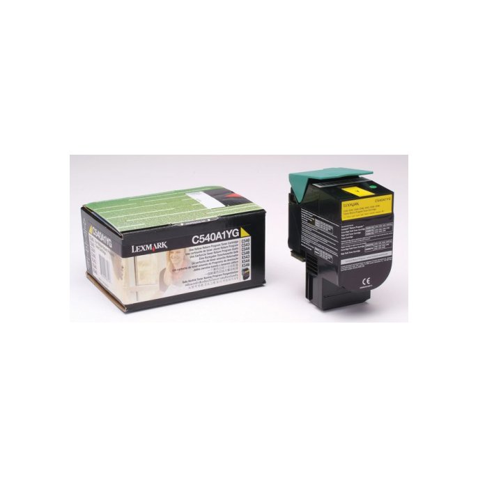 Lexmark C540 Toner Geel