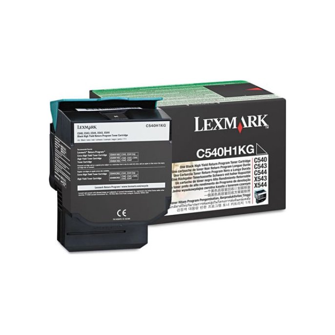 Lexmark C540 Toner Zwart