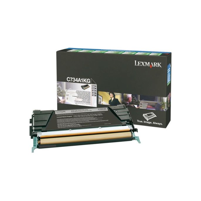 Lexmark C734 Toner Zwart