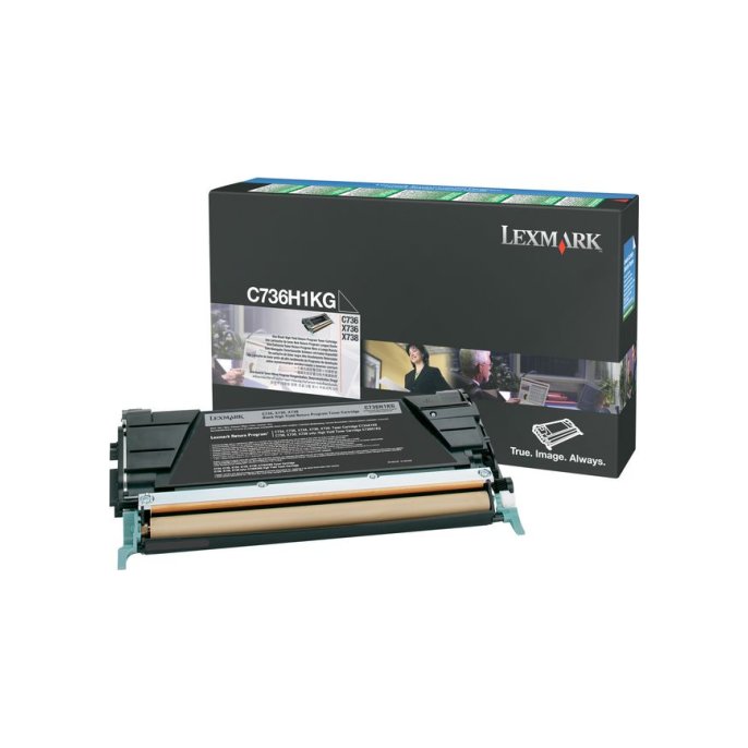 Lexmark C736 Toner Zwart