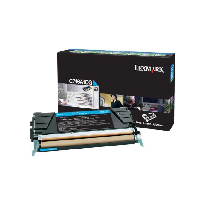 Lexmark C746 Toner Cyaan