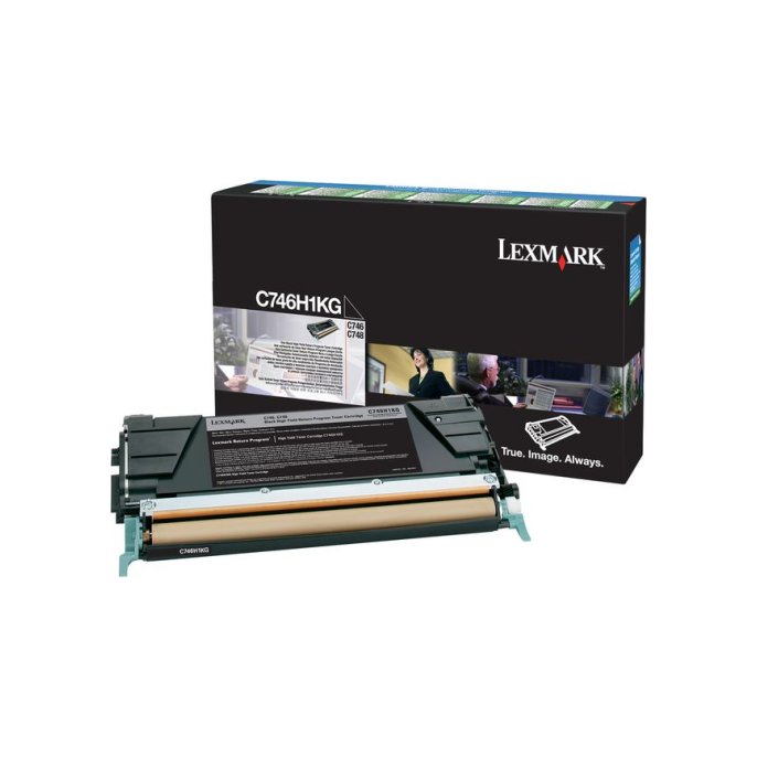 Lexmark C746 Toner Zwart