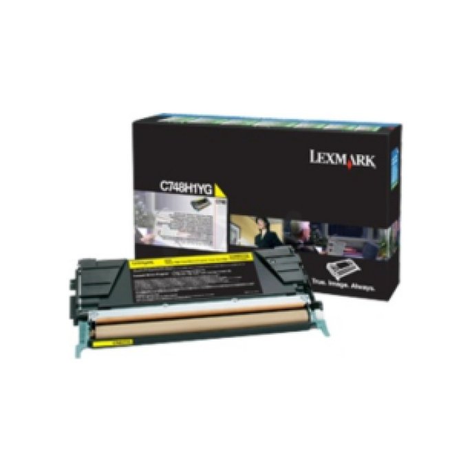 Lexmark C748 Toner Geel