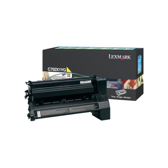 Lexmark C782 Toner Geel