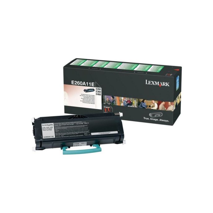 Lexmark E260 Toner Zwart