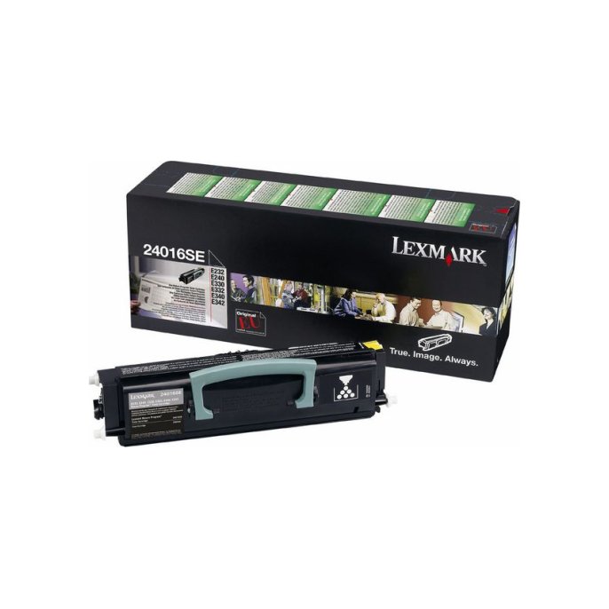 Lexmark E33X/34X Toner Zwart