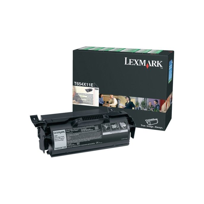 Lexmark T654 Toner Zwart