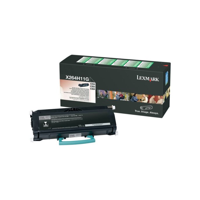 Lexmark X264H11G Toner Zwart