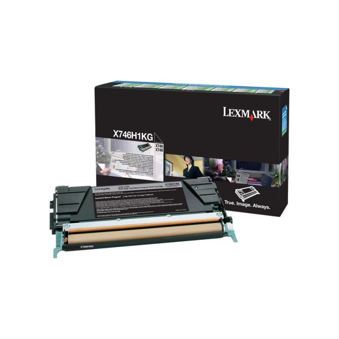 Lexmark X746 Toner Zwart