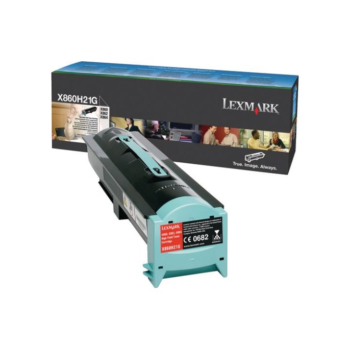 Lexmark X860 Toner Zwart